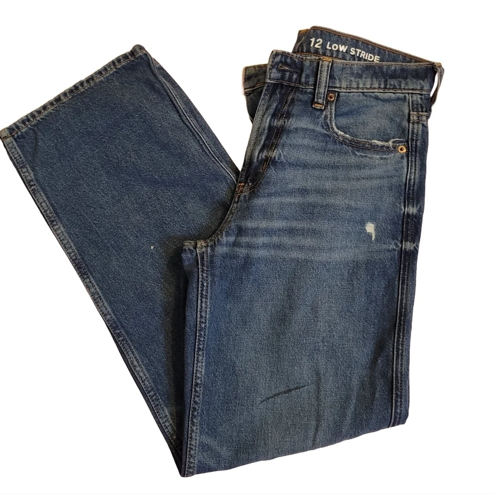 girls' blue jeans GAP